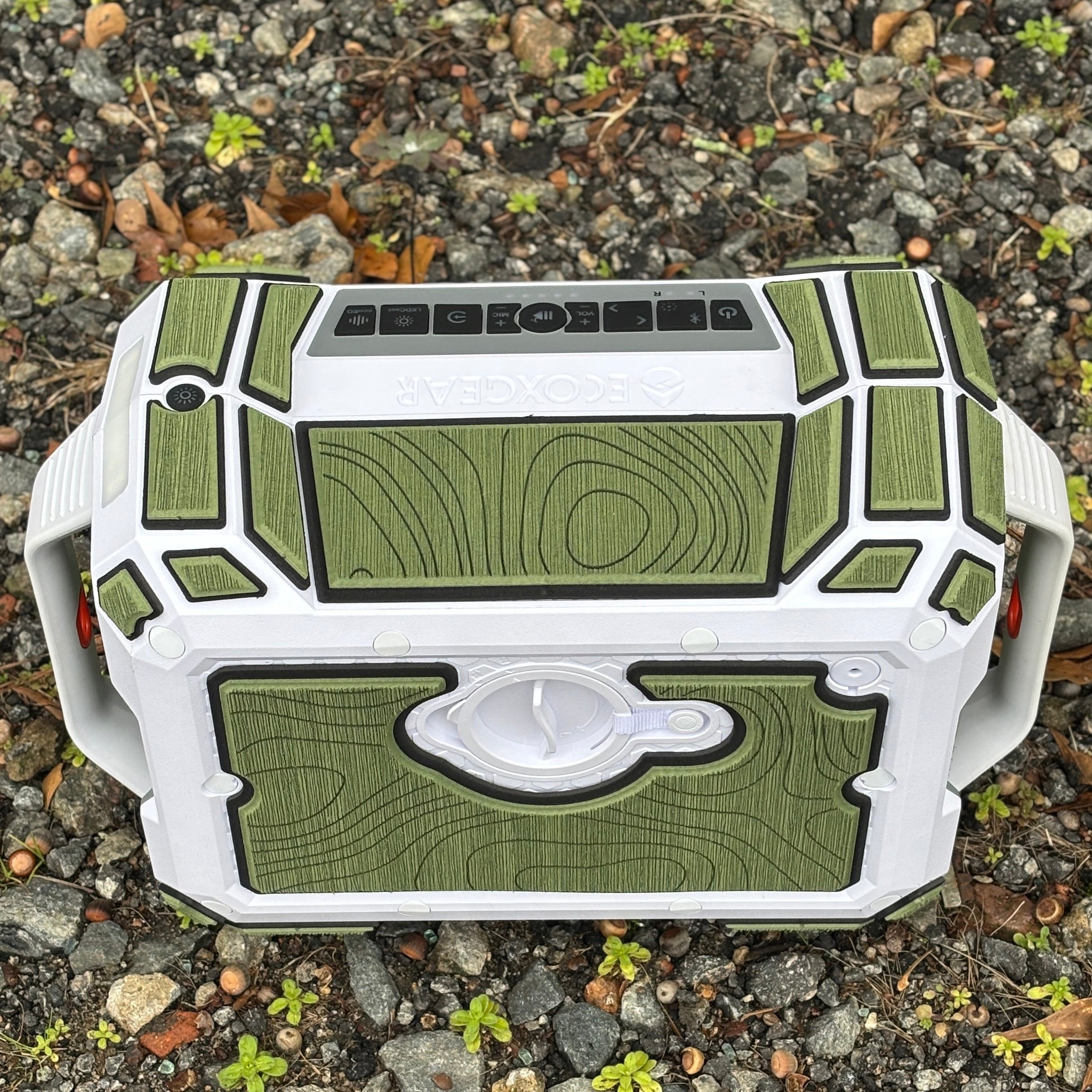 "Topo" - Custom EVA Foam Routed Speaker Shell for Ecoxgear Defender