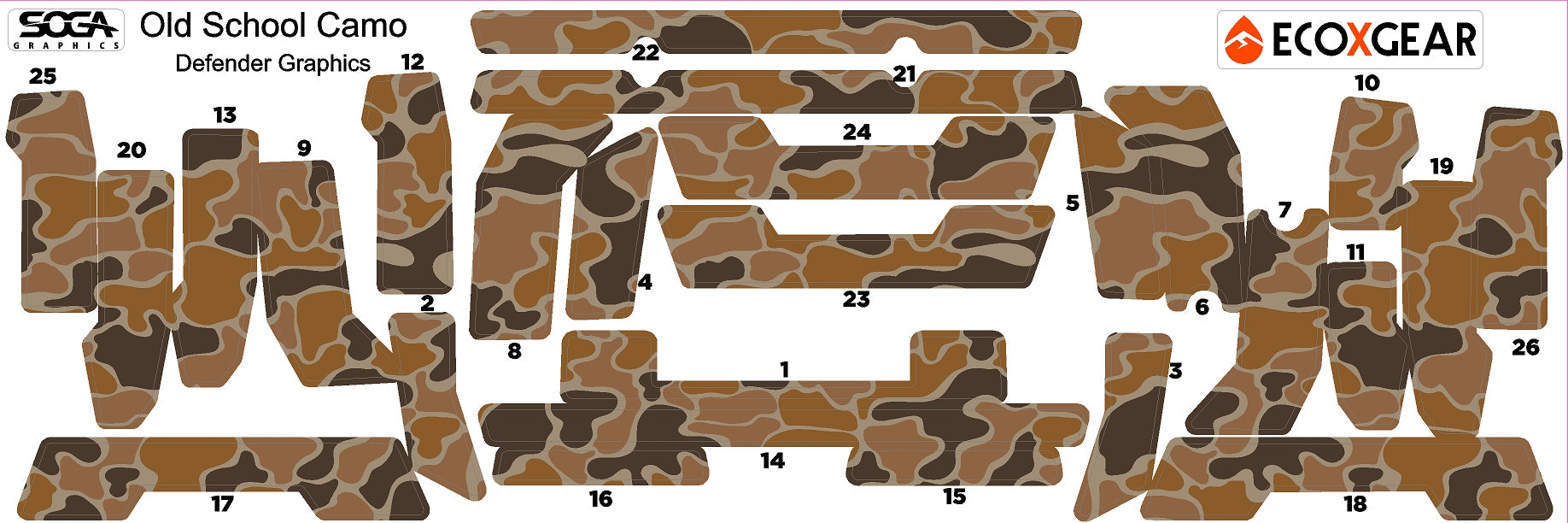 ECOXGEAR Defender Skins