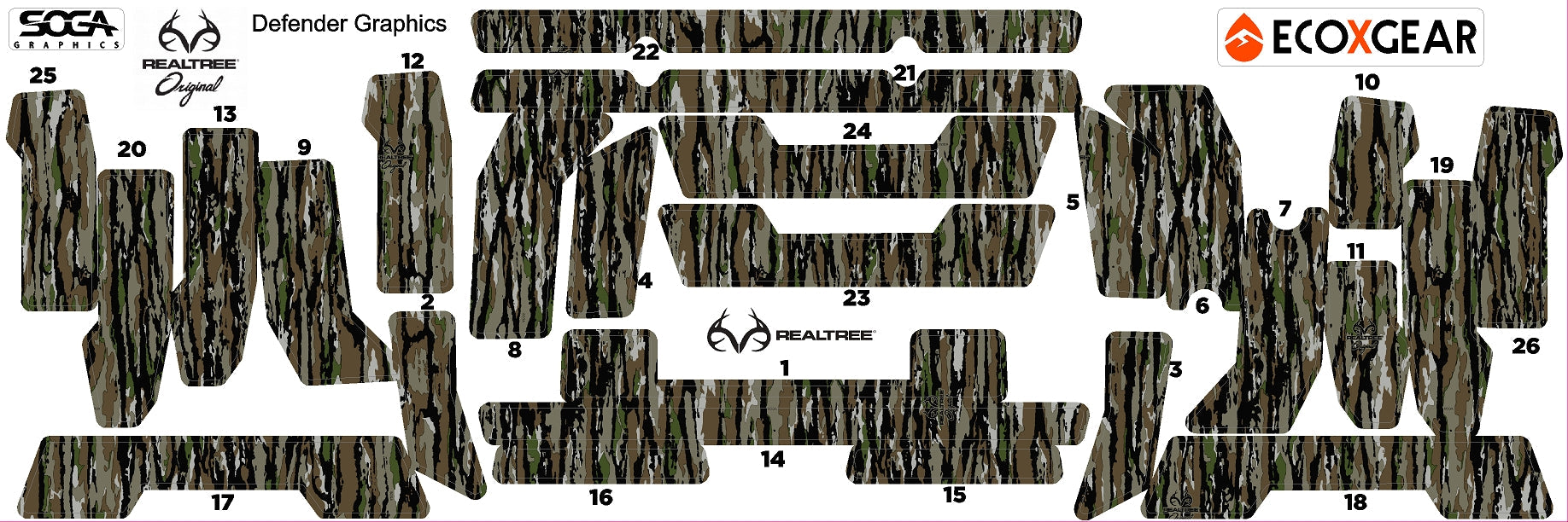 ECOXGEAR Defender Skins