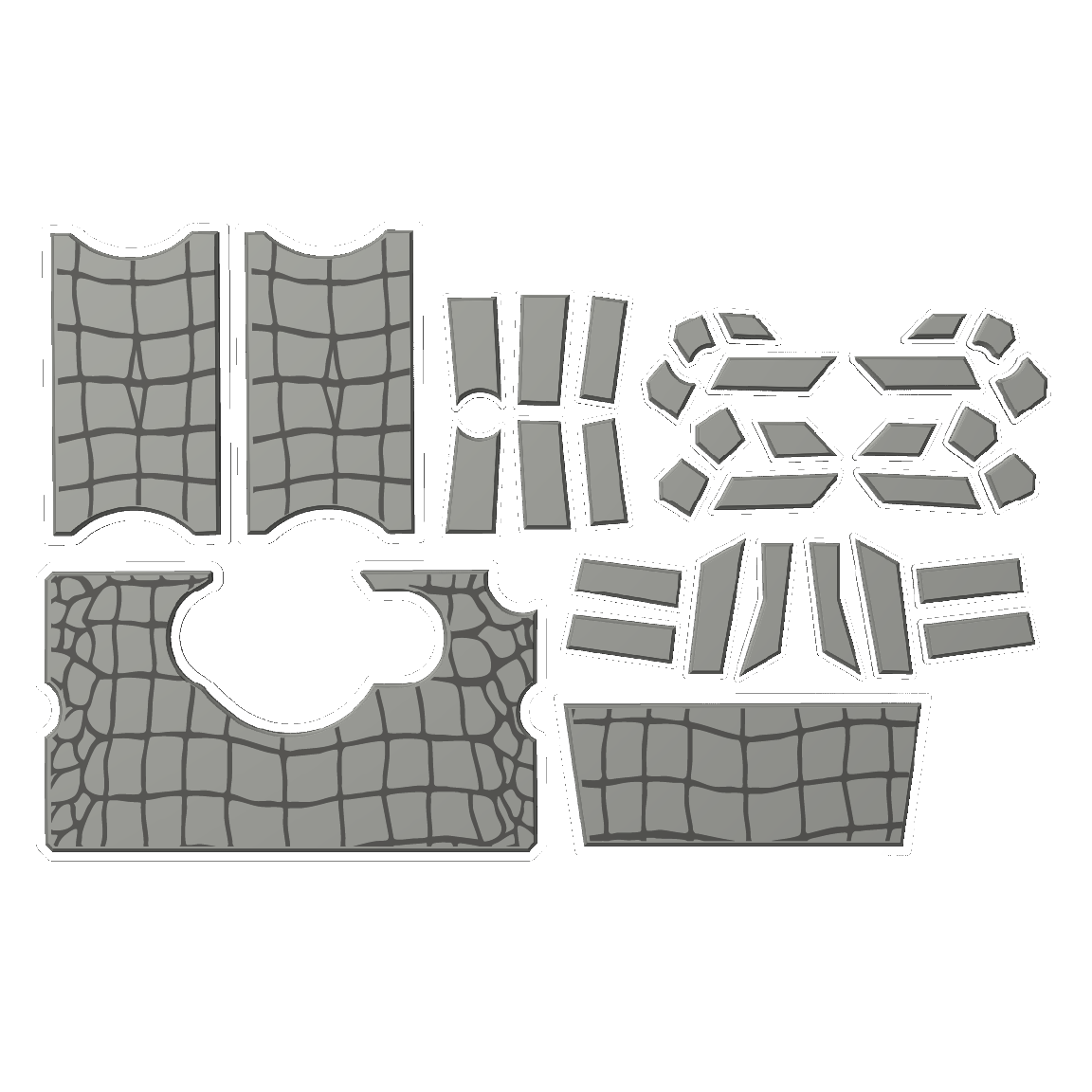 "Gator Skin" - The DEFENDER Custom EVA Foam Routed Speaker Shell