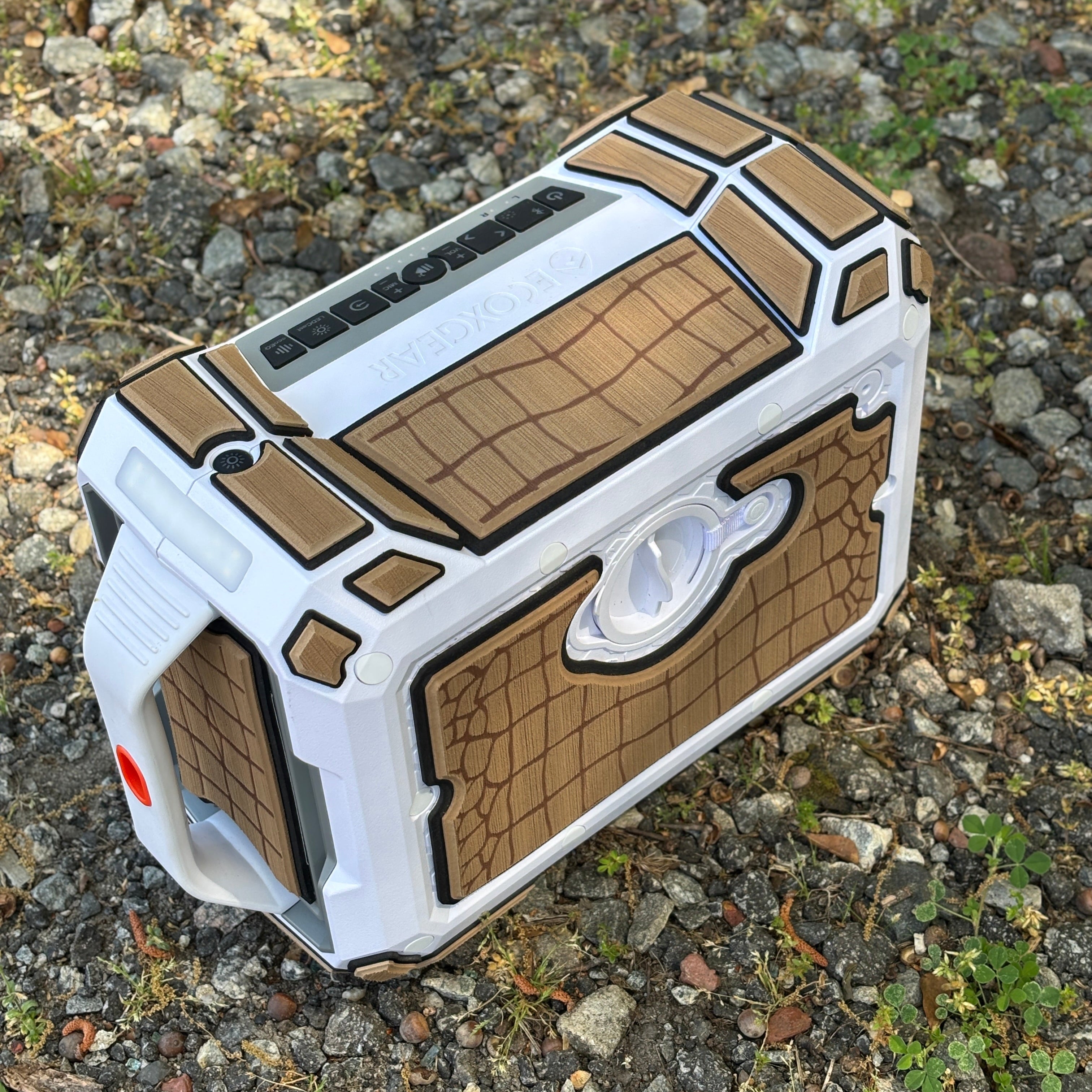 "Gator Skin" - Custom EVA Foam Routed Speaker Shell for Ecoxgear Defender