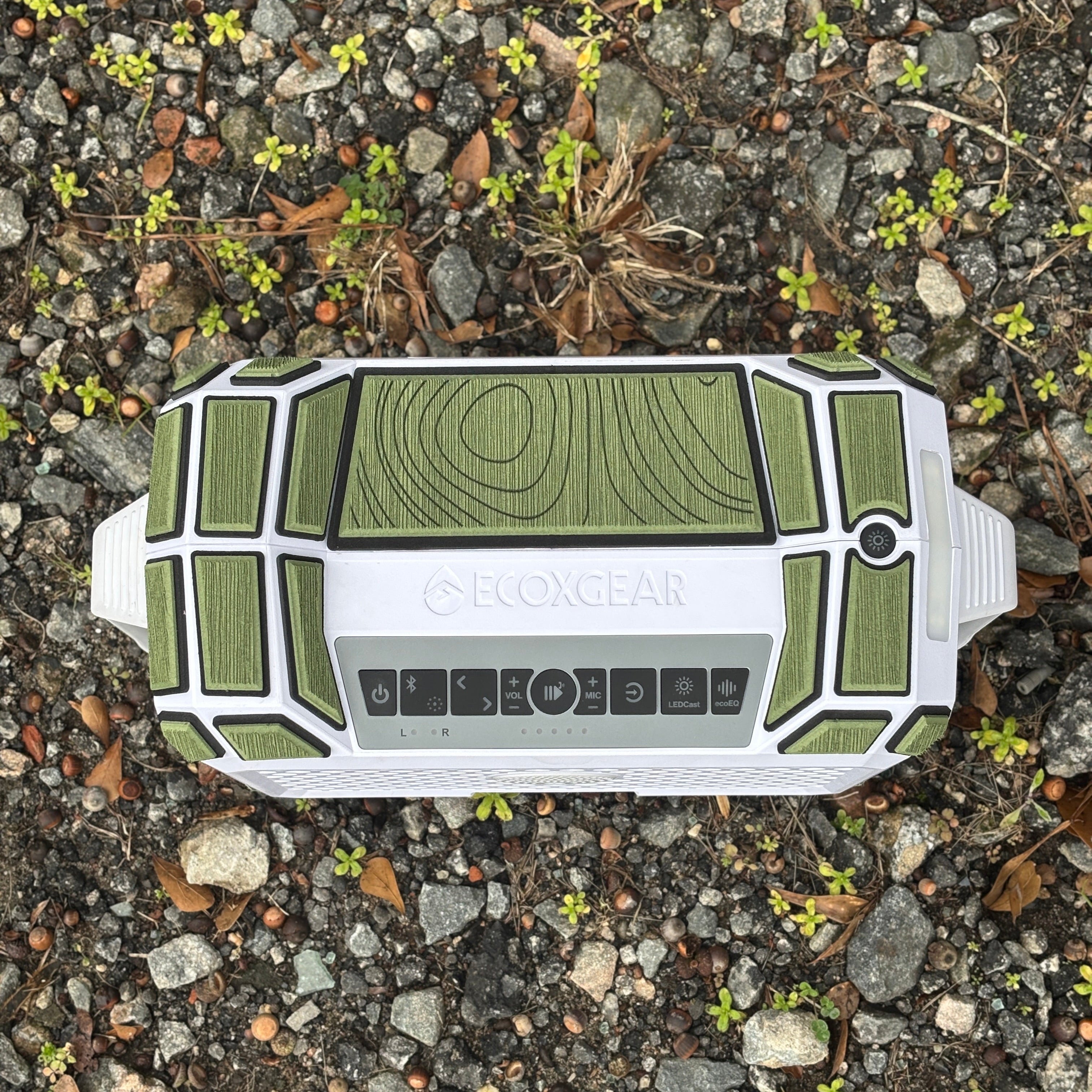 "Topo" - Custom EVA Foam Routed Speaker Shell for Ecoxgear Defender