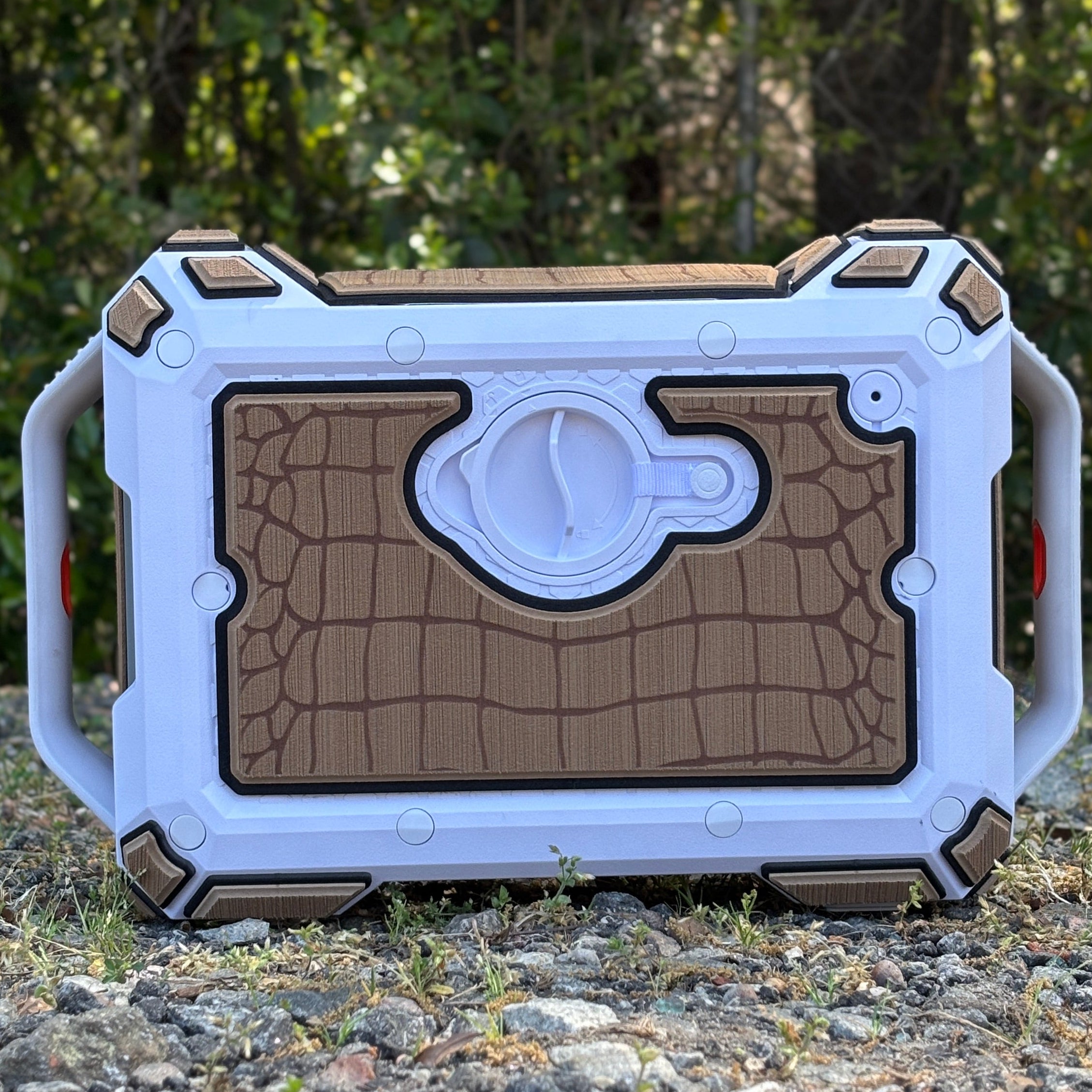 "Gator Skin" - Custom EVA Foam Routed Speaker Shell for Ecoxgear Defender