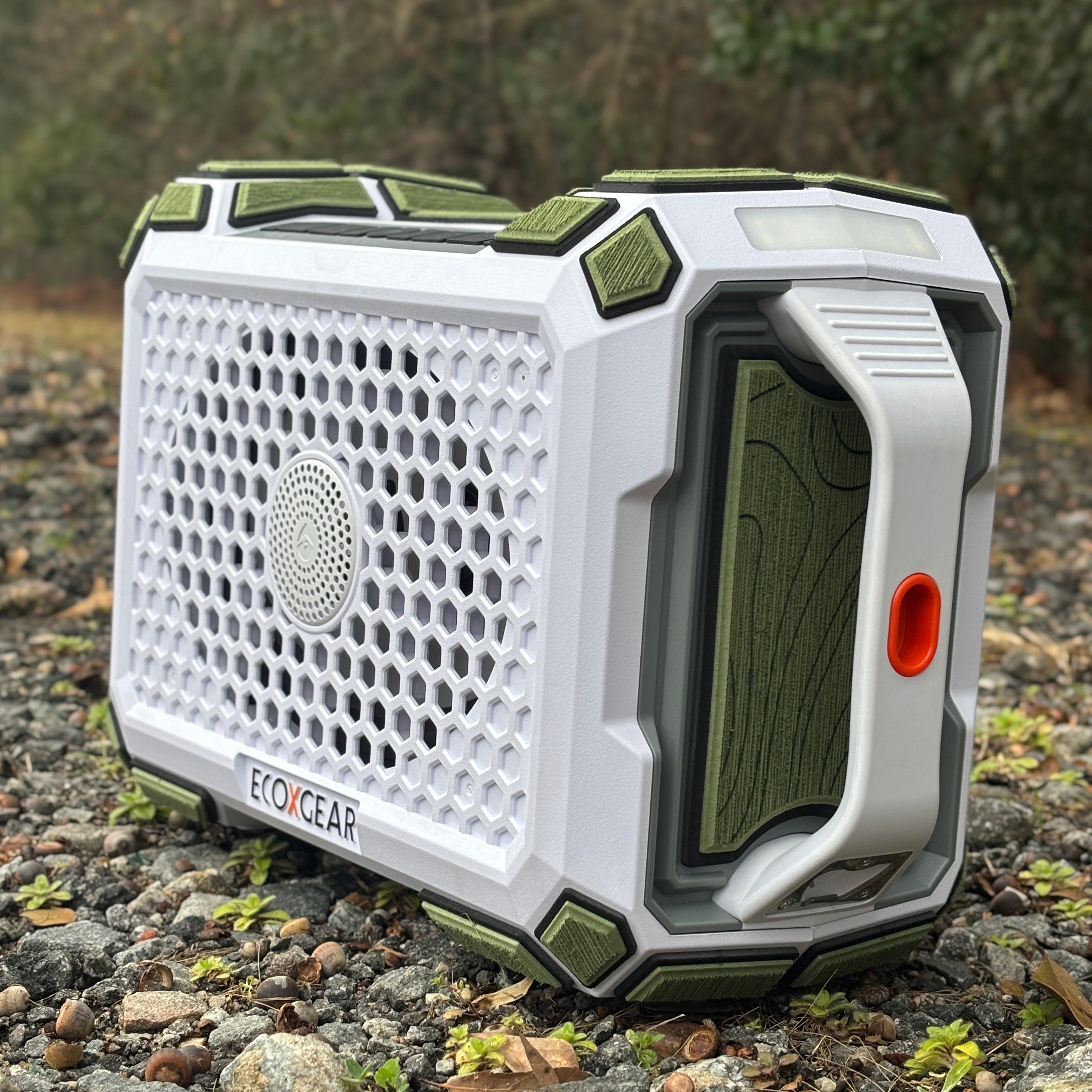 "Topo" - Custom EVA Foam Routed Speaker Shell for Ecoxgear Defender