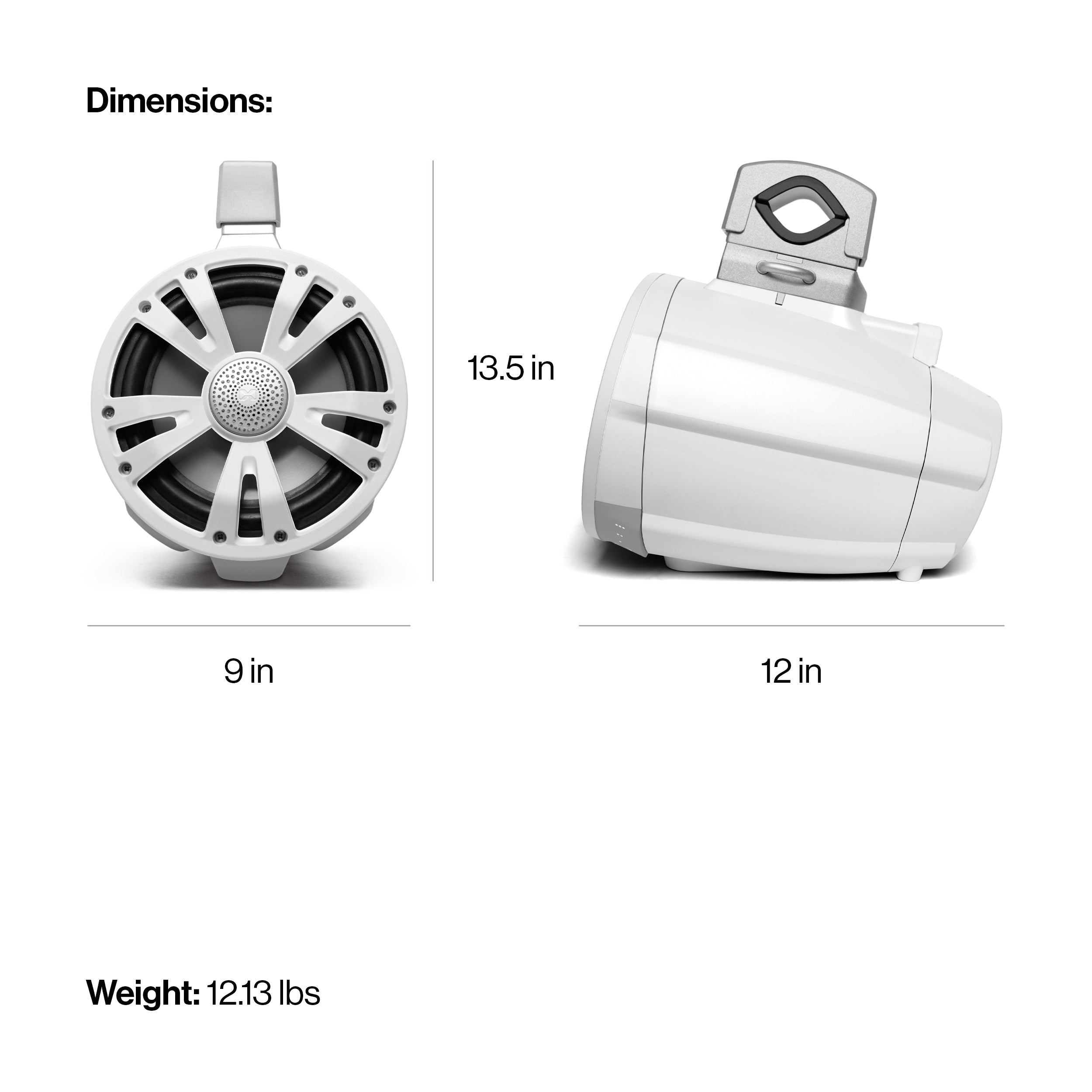 SoundExtreme by ECOXGEAR Battery Powered Tower Speakers for Boats