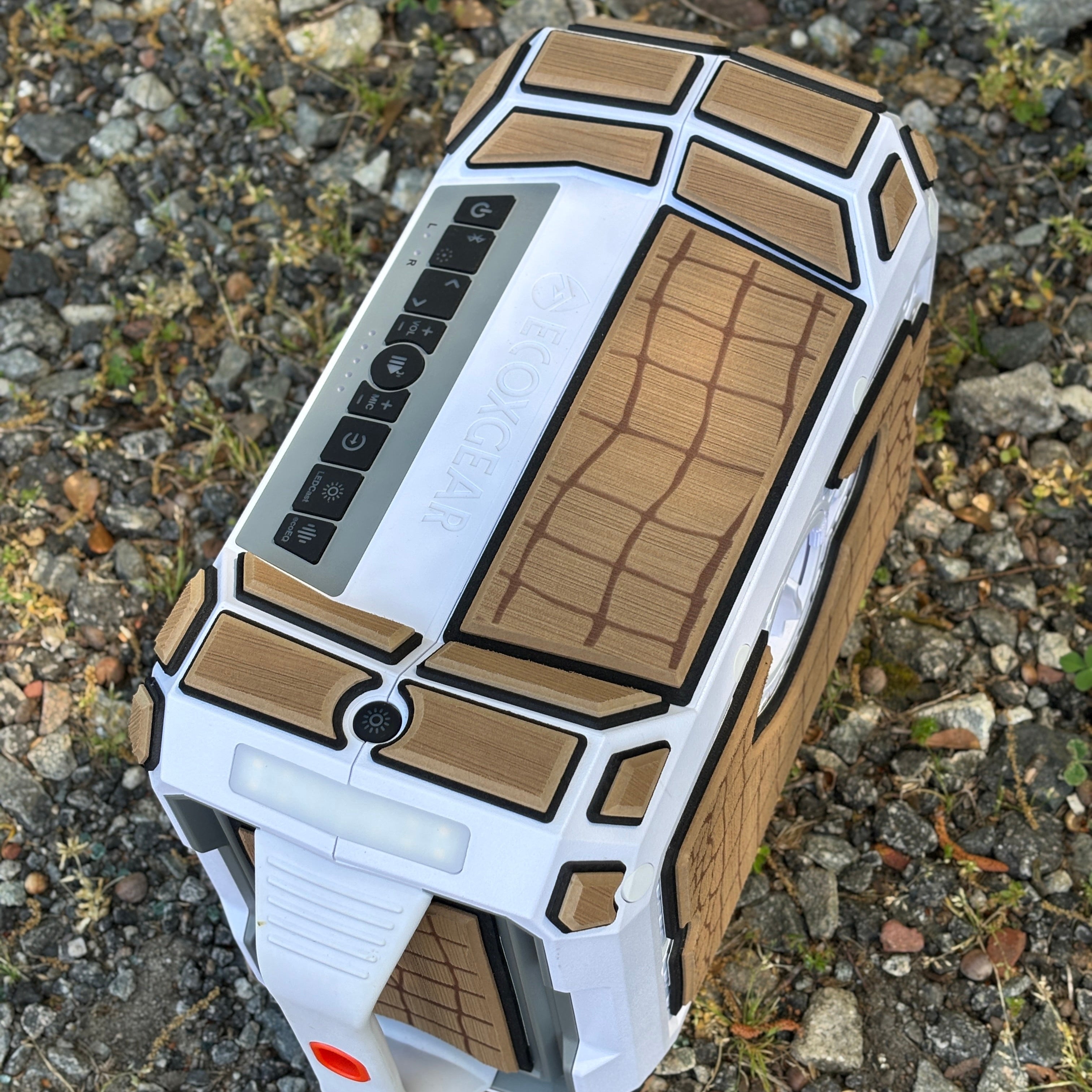 "Gator Skin" - Custom EVA Foam Routed Speaker Shell for Ecoxgear Defender