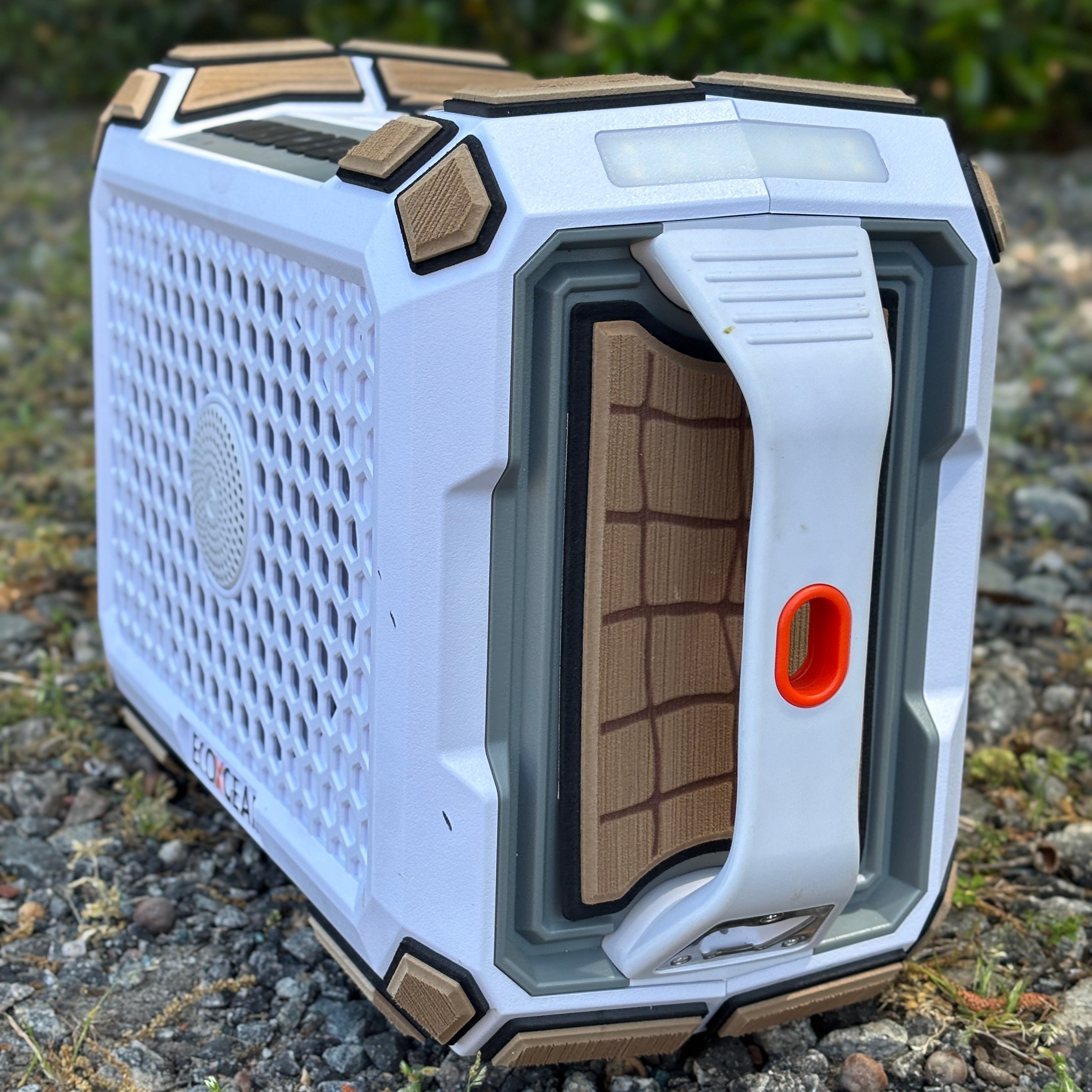 "Gator Skin" - Custom EVA Foam Routed Speaker Shell for Ecoxgear Defender