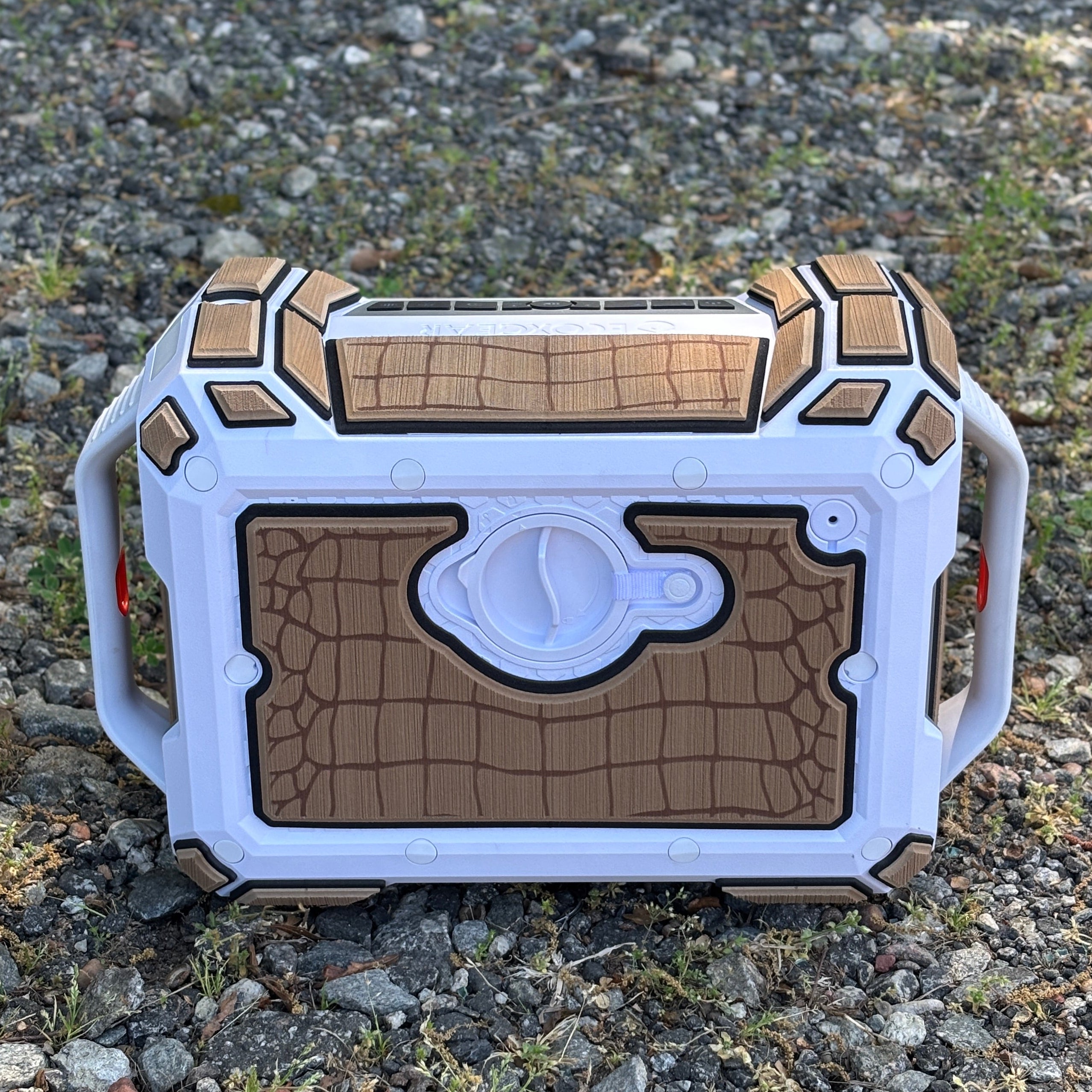 "Gator Skin" - Custom EVA Foam Routed Speaker Shell for Ecoxgear Defender