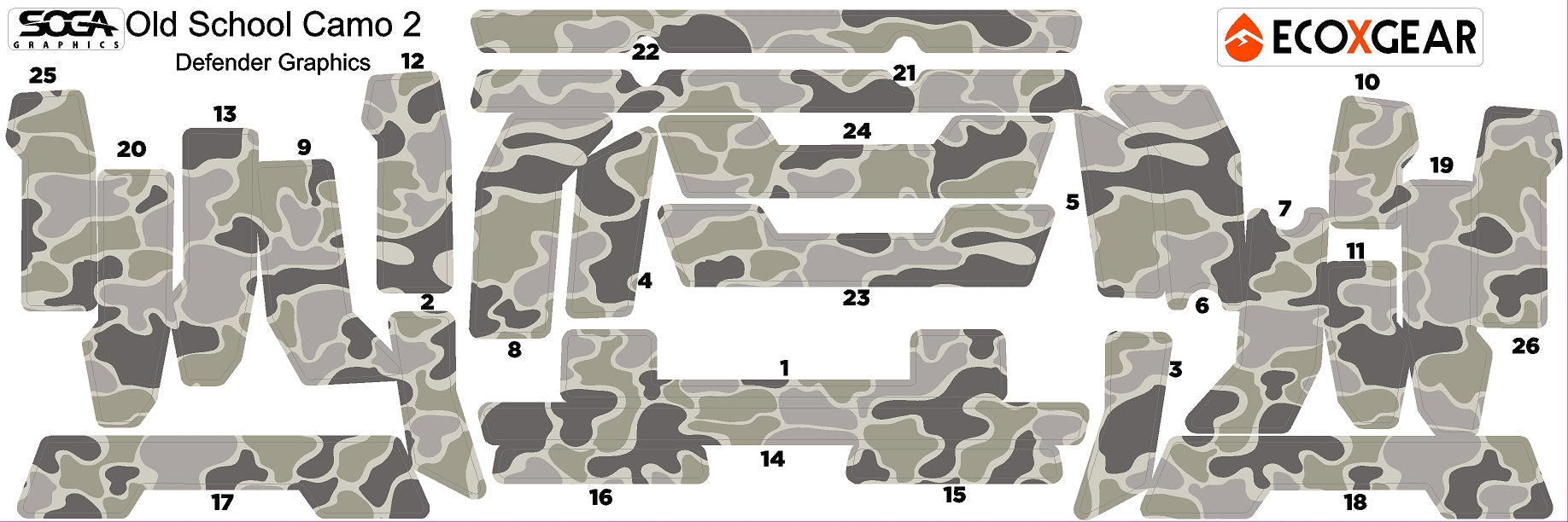 ECOXGEAR Defender Skins