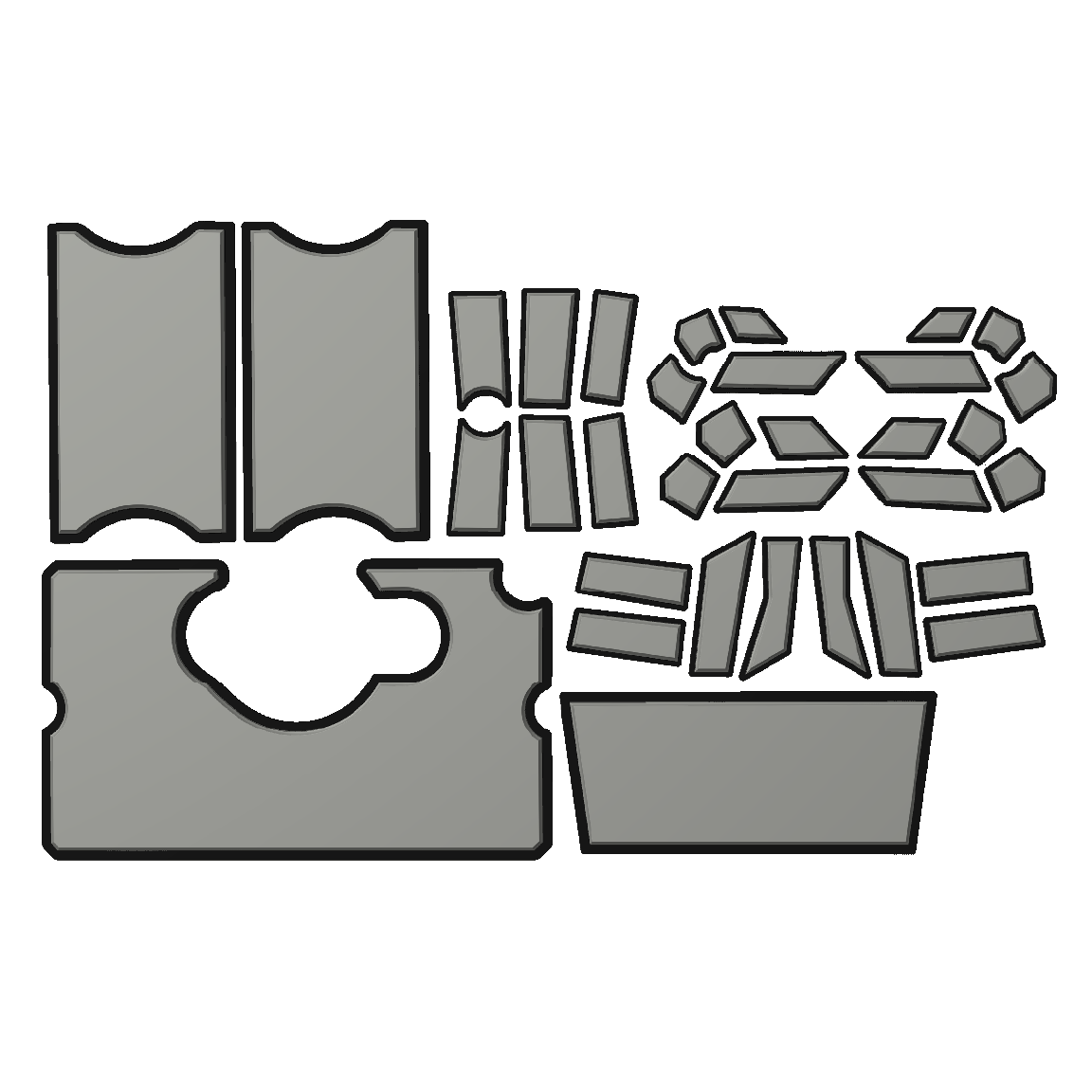 "Nothing At All" - Custom EVA Foam Routed Speaker Shell for Ecoxgear Defender