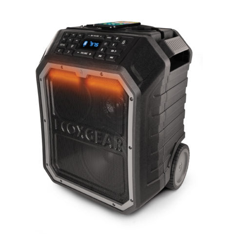 新品ECOXGEAR EcoBoulder+　防水 ワイヤレススピーカー大出力 IP67防塵防水 大迫力100W出力 Bluetoothスピーカー EcoBoulder+(