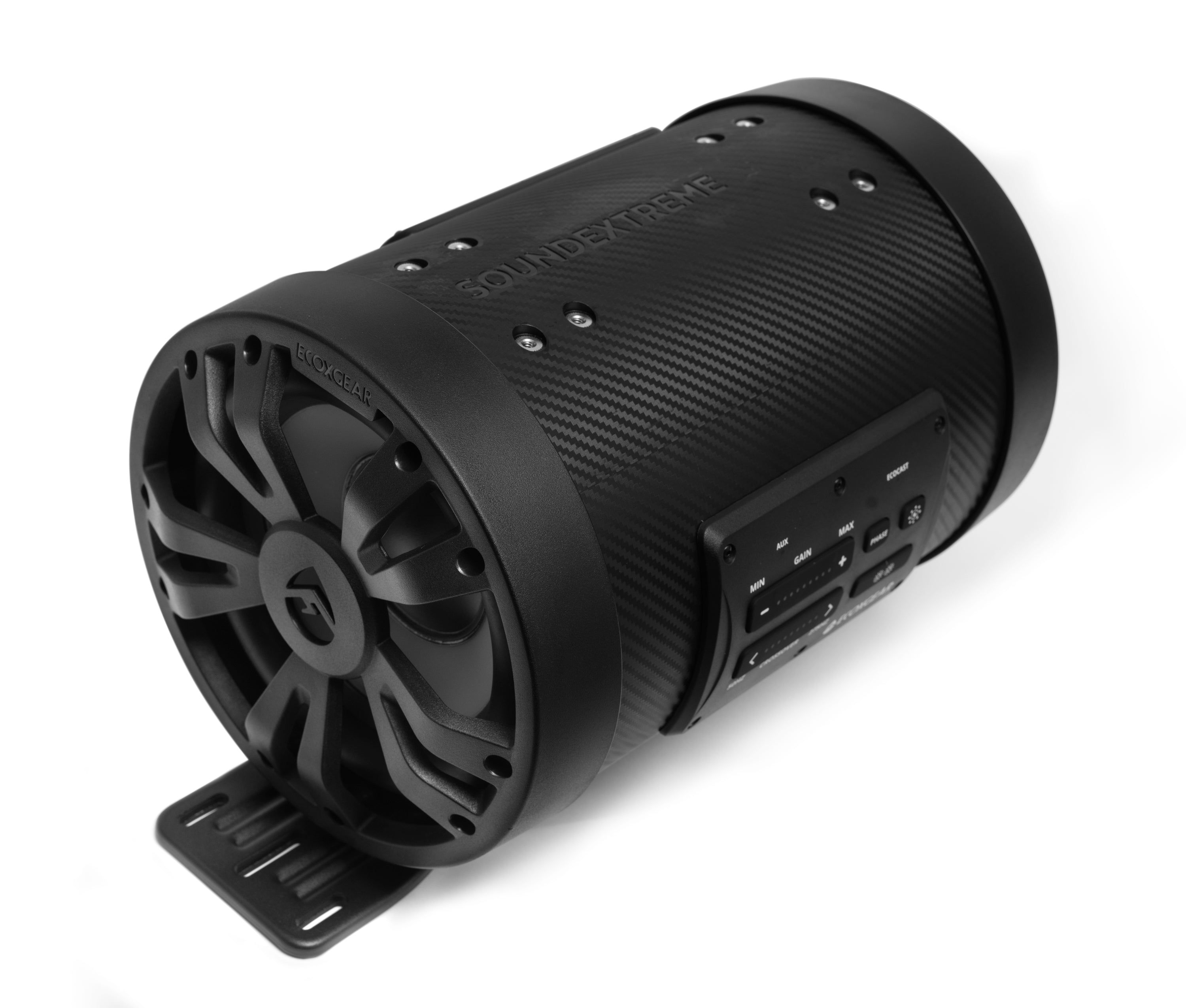 ECOXGEAR SoundExtreme ES08 powersports sealed powered 8-inch subwoofer tube with built in 500-watt amplifier