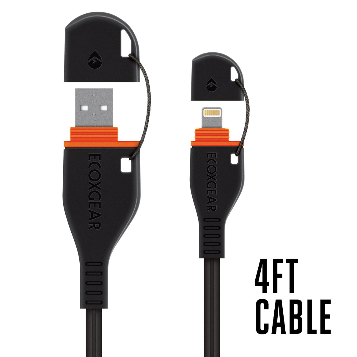 4ft Waterproof USB Cable – ECOXGEAR